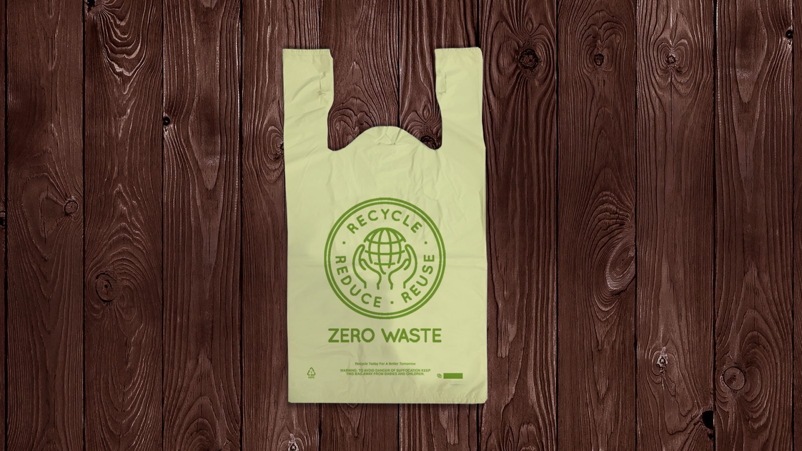 Zero Waste Green Bag